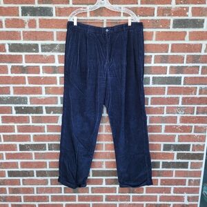 Men's Izod Navy Corduroy Pants